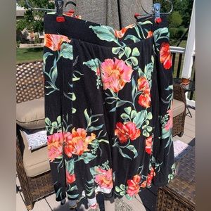 Torrid floral skirt